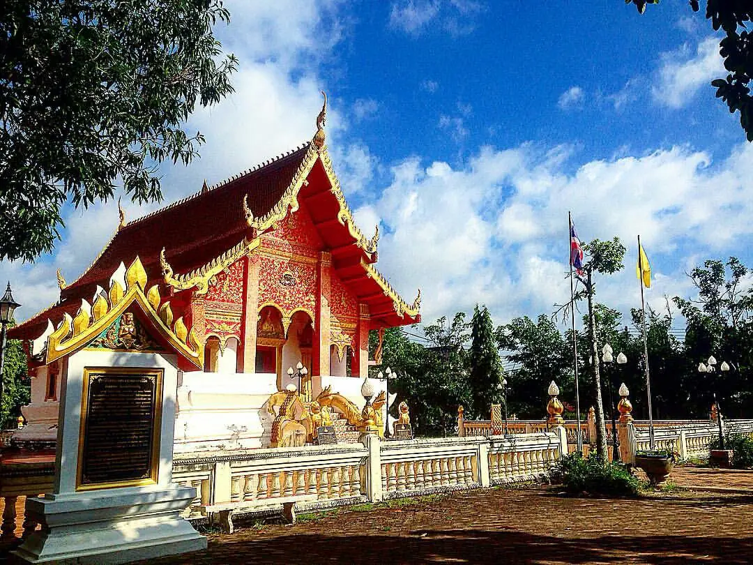 ภาพอำนาจเจริญ: พนา ลืออำนาจ ชานุมาน วัดพระเหลา ดงลิงดอนเจ้าปู่ ริมโขง